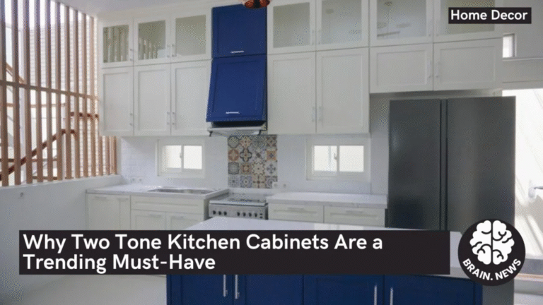 Why Two Tone Kitchen Cabinets Are a Trending Must-Have