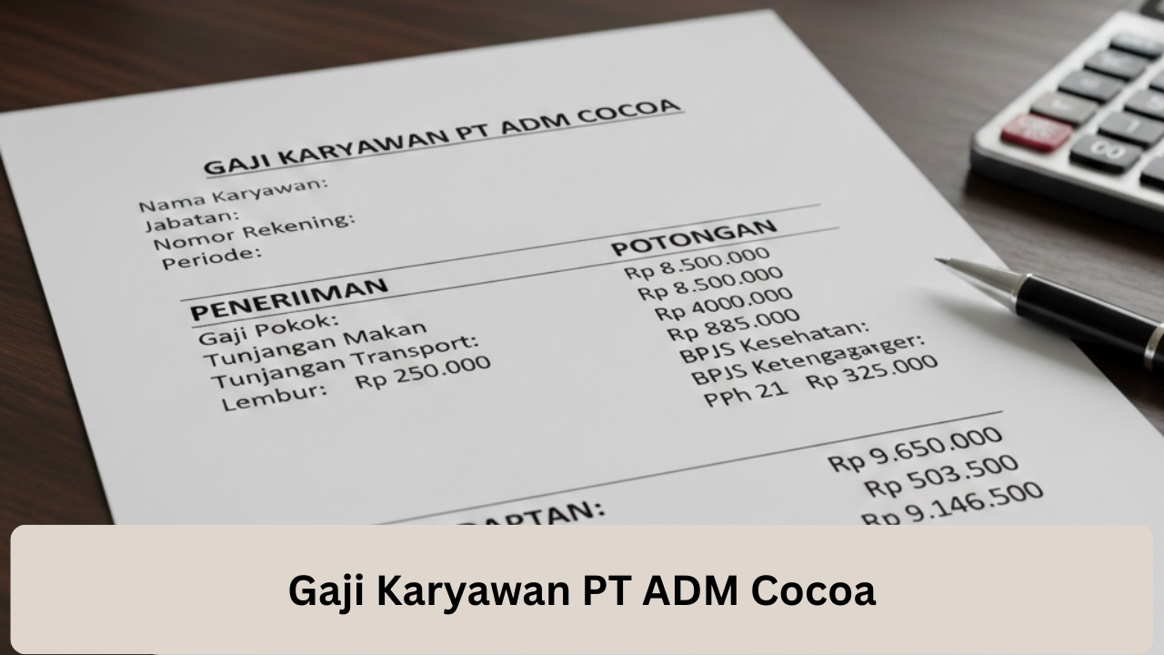 Gaji Karyawan PT ADM Cocoa