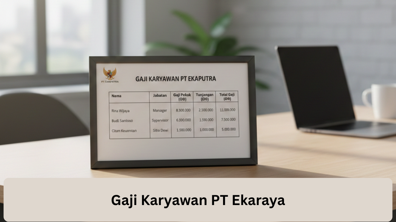 Gaji Karyawan PT Ekaraya